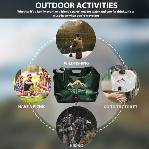 خزان ماء متنقل للتخييم