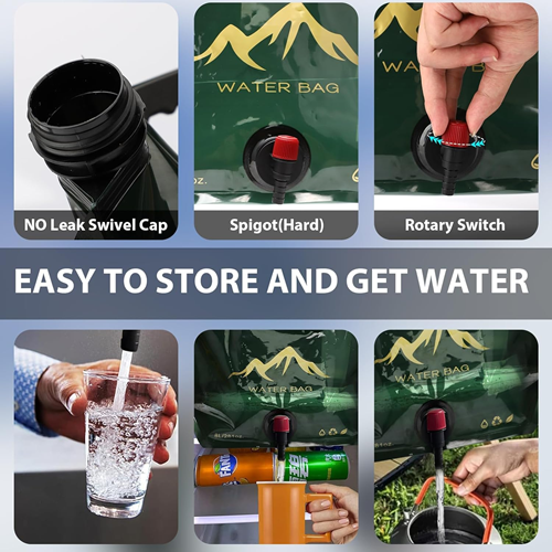 خزان ماء متنقل للتخييم