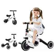 دراجة أطفال ثلاثية العجلات 3 في 1