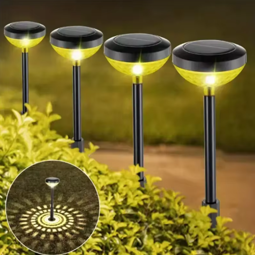 مصباح دائري بالطاقة الشمسية