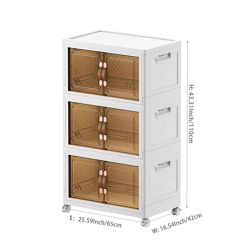 دولاب بلاستيك 3 دور