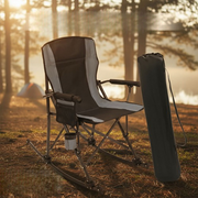 كرسي تخييم هزاز محمول 2 في 1