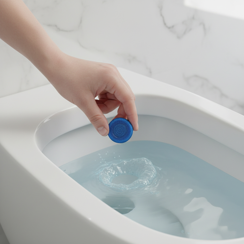 أقراص تنظيف المرحاض