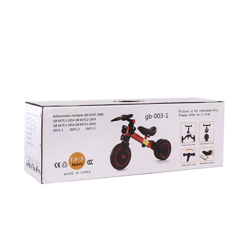 دراجة أطفال ثلاثية العجلات 3 في 1