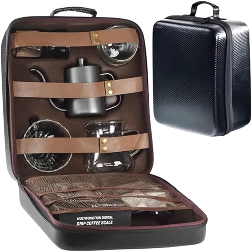 طقم صنع الشاي والقهوة المتنقل