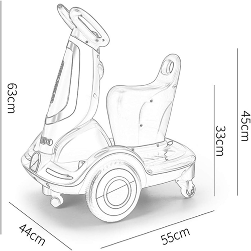 سكوتر كهربائي بأربع عجلات