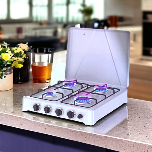 موقد غاز محمول 4 عيون بضمان عامين