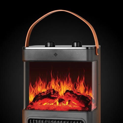 دفاية كهربائية شكل اللهب من DLC بضمان عامين