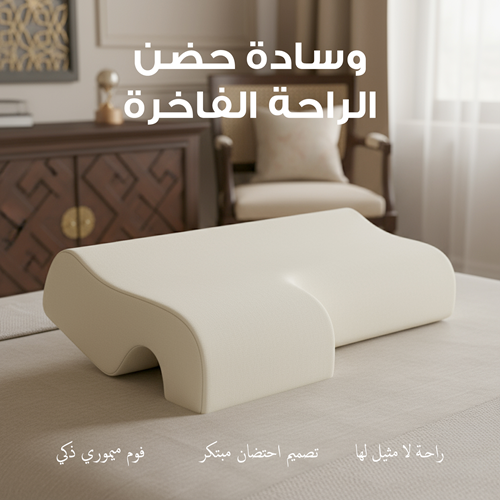 وسادة قطن لنوم مريح