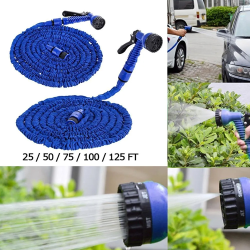 رشاش مياه للحدائق + هدية خرطوم قابل للتمدد 22.5 متر 🎁