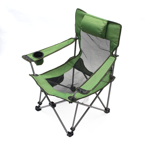 كرسي وسرير للتخييم 2 في 1